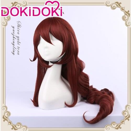 DokiDoki-SR VOCALOID Vsinger Cosplay Yuezheng Ling Wig VOCALOID Snow White Yuezheng Ling Cosplay Costume Women Lolita Shoes