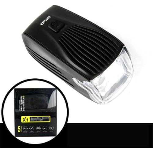 GYIO IPX5 Waterproof Light MTB Road Bike LED Flash Rear Tail Cycling Safety Warning Rechargeable Bicycle Head Light Lamp