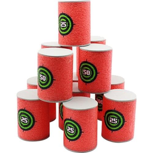 6PCS EVA Soft Bullet Target Dart For NERF N-Strike Elite Series Blasters Kids Toy Stress Reliever Birthday Funny Gift20