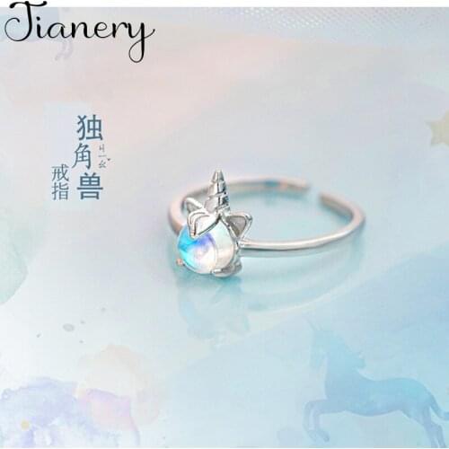 JIANERY Bohemian Vintage Stone Rings For Women Men Engagement Rings Girls Party Gifts Anillos 2019