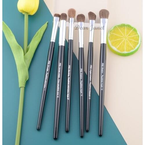 S series Pro makeup brushes big middle small size eye shadow eyebrow concealer highlight eyeliner Lip liner detail Make up brush