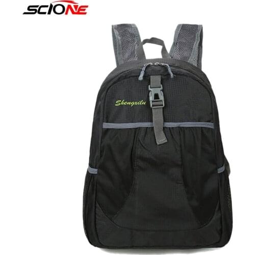 Lightweight Outdoor Mountaineering Bag Women Folding Travel Backpack Men Professional Bicycle Bag Waterproof Football Bags XA30G