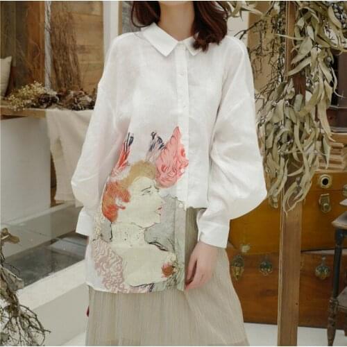 Женские рубашки MLUOLANC China At AliExpress