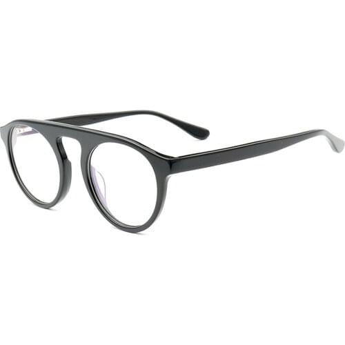 Men women unisex Oversized Ultralight Full-Rim Round Frame Custom Made Myopia Glasses -1 to -6 Reading Glasses +1 to +4