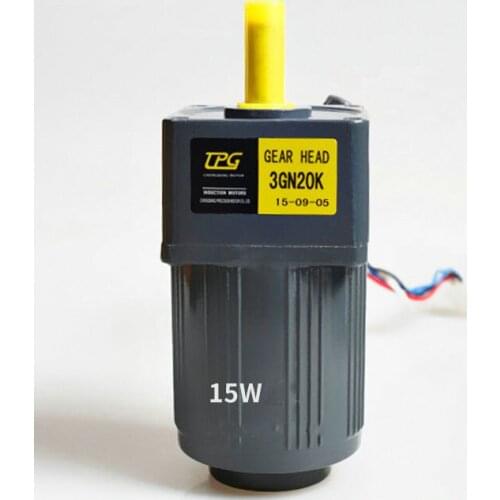 AC110V 15W 3IK15GN-C single-phase gear motor,fixed speed type,power tool/mechanical equipment accessories,multi-speed optional