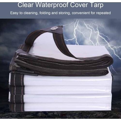 200x200cm Garden Plant Covers Film Covering Sheet Hydroponic Indoor Greenhouse Flowers Planting Tarp with Elastic Ties Dustproof