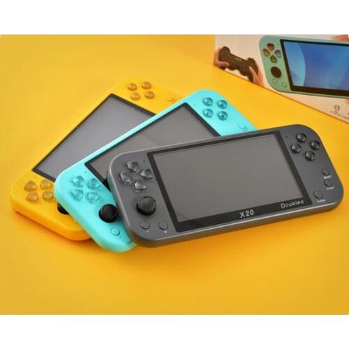 X20 5.1inch Large Screen Arcade Rocker Handheld Game Players Built-in 8G Hanheld Game Console Support Wireless / Wired Gamepads