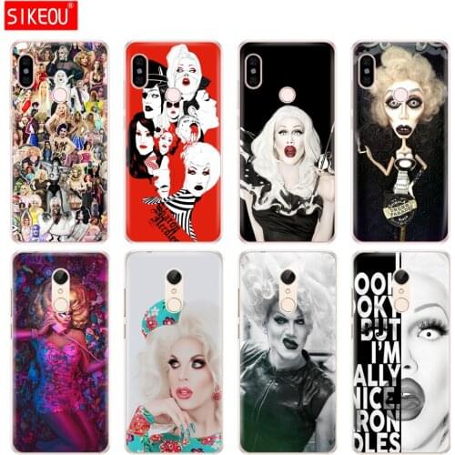 Silicone Cover phone Case for Xiaomi redmi 5 4 1 1s 2 3 3s pro PLUS redmi note 4 4X 4A 5A RuPauls Drag Race Fashion