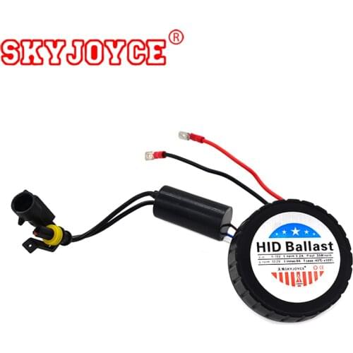 SKYJOYCE AC 55W ballast black hid all in one slim hid ballast 35W 12V conversion round ballasts for auto headlight hid ballast