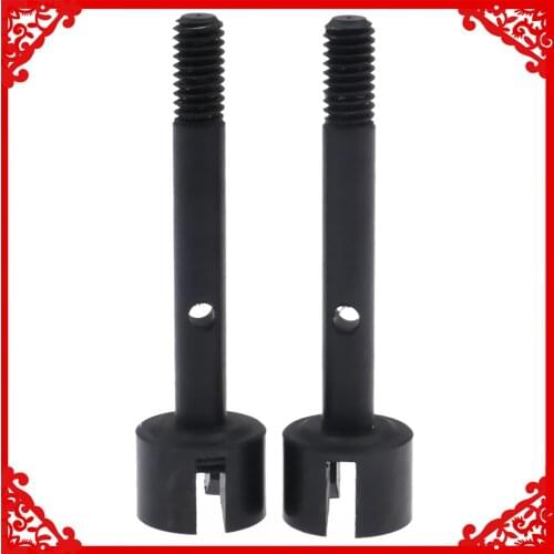 2pcs #45 steel front wheel axle for 1-10 RGT 136100 and FTX Outback crawler parts