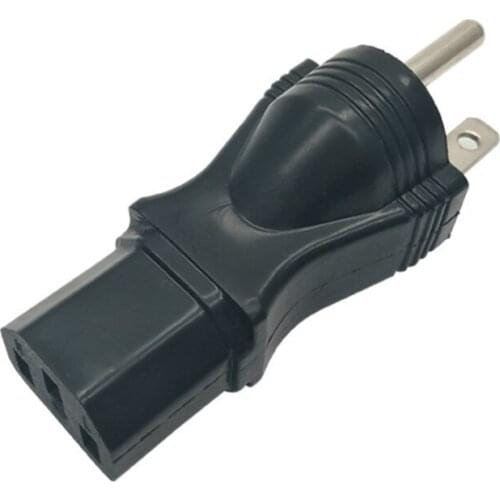 US 5-15P TO C13 US Japan Canada Power Adapter Plug US 5-15P TO IEC320 C13 Power Connector Plug Converter