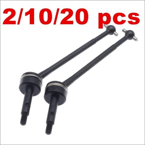 #45 2 pcs/set hardened steel CVD drive shaft for rc hobby model car 1-14 Wltoys 144001 buggy option hop-ups parts