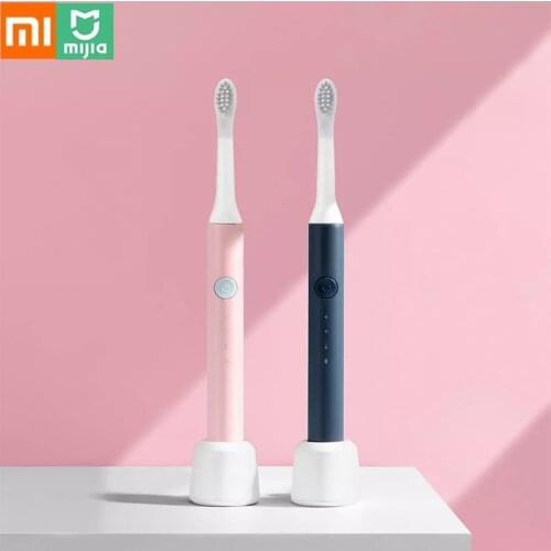 XOAOMI MIJIA SO WHITE Sonic Electric Toothbrushes Ultrasonic Automatic Smart Tooth Brush USB Wireless Charge Base Waterproof