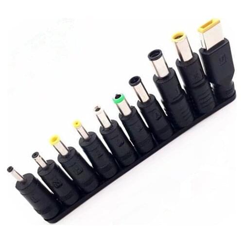 10pcs/Set 5.5x2.1mm Multi-type Male Jack for DC Plugs for AC Power Adapter Computer Cables Connectors for Notebook Laptop