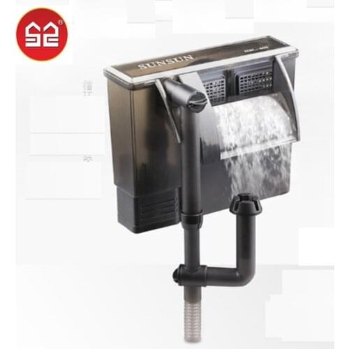 Aquarium fish tank mute HBL wall-mounted waterfall filter external fish tank filter pump aquarium turtle tank filter