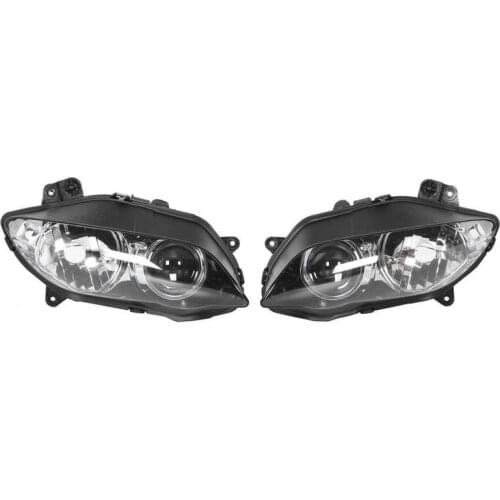 Car Styling auto lamp Motorcycle Headlight Assembly Housing+Lens Fit for Yamaha YZF 1000 R1 2004‑2006 Car Halogen Headlight