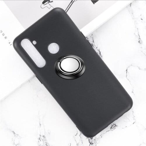 Realme C3 RMX2027Case Finger Ring Slim Skin Coque For OPPO Realmi REALME C3 RMX2020 Case Metal Car Magnetic Holder Cover