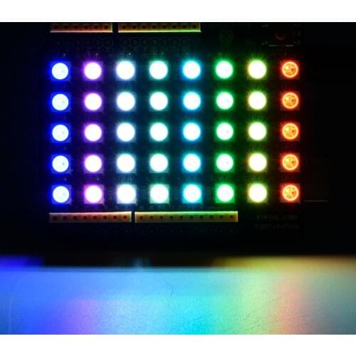 Keyestudio SK6812 5050 40Bits LED Shield For Arduino UNO R3