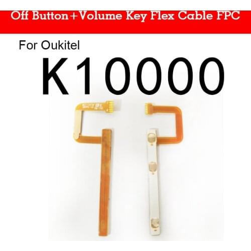 Power on/off+Volume Side Button Flex Cable Key FPC for Oukitel K10000 Volume Switch Sidekey Wire Flex Ribbon Replacement Parts