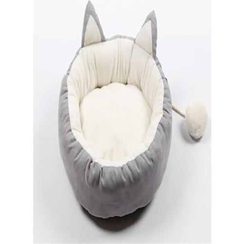 Comfort Cat Bed House Dog Pet Winter Warmer Basket Bed Cushion Puppy Dog Bed Cat Bed Sleeping Cushion Dog & Cat Mat Supplies