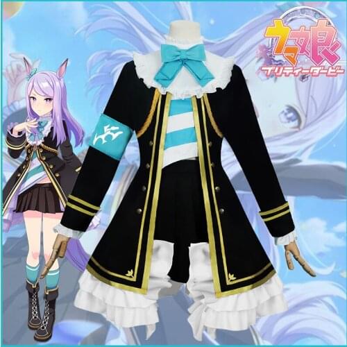 Uma Musume Pretty Derby Mejiro McQueen Cosplay Costume Japanese Anime School Uniform Lolita Dress Halloween Costume Outfit