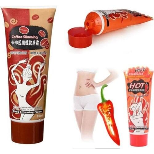 Slimming Cream Balo Chilli Hot/Coffee Anti-Cellulite Cream Body Wrap Slimming Fat Burner Gel Weight Loss Product