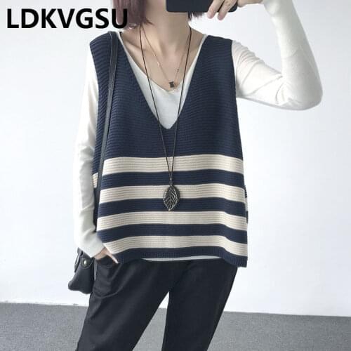 LDKVGSU Women's Knitted Vests