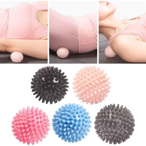 1pc 6cm Yoga Massage Ball Spiky Trigger-Point Health Care Relief Massager Ball Body Pain Hand Foot Sensory Hedgehog Massage Ball