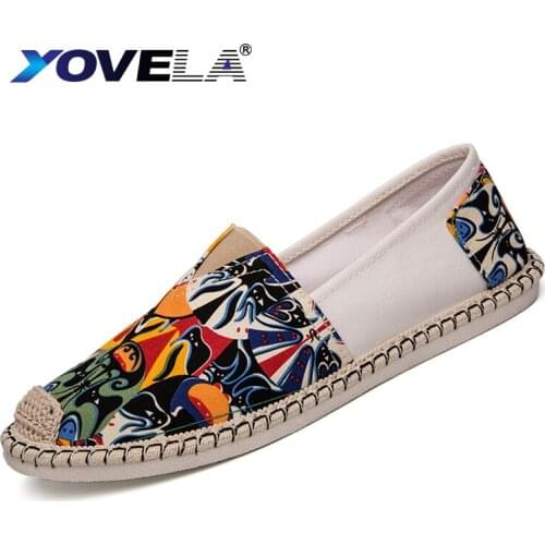 Fashion Mens Shoes Lazy Breathable Canvas Mens Casual Shoes Non-slip Shoes Personality Cartoon woMen Flat Shoes Oxford Loafers