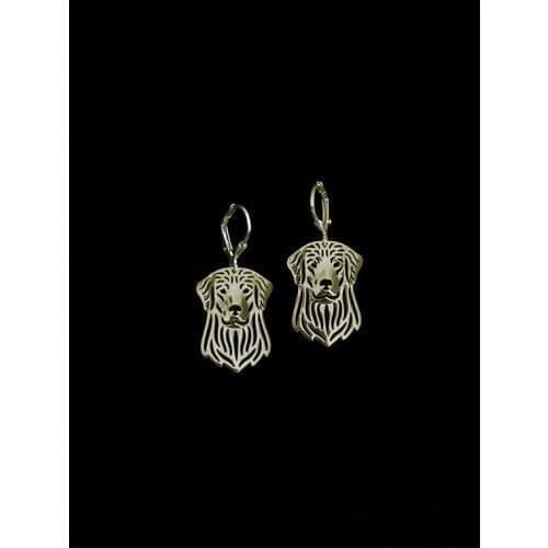 Trendy Golden Retriever drop earrings earrings women fashion jewelry