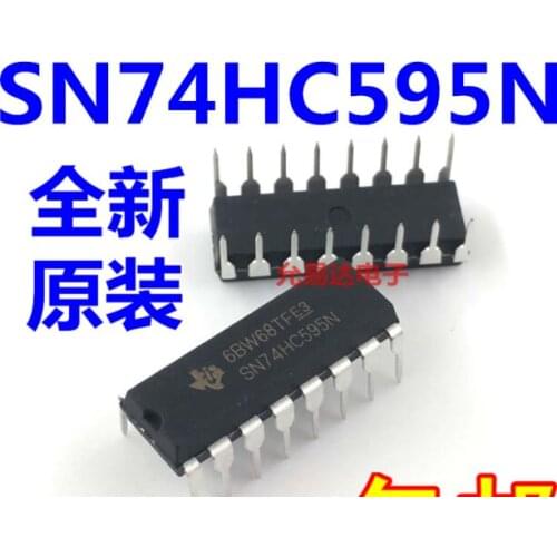 Xinyuan 10PCS/LOT SN74HC595N DIP16 SN74HC595 DIP 74HC595N 74HC595 new and original IC
