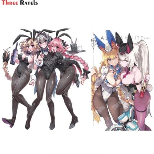 Three Ratels A838 Jeanne D Arc Jeanne D Arc Astolfo And Sieg Fate Anime Sticker For Motorbike Skateboard Decoration