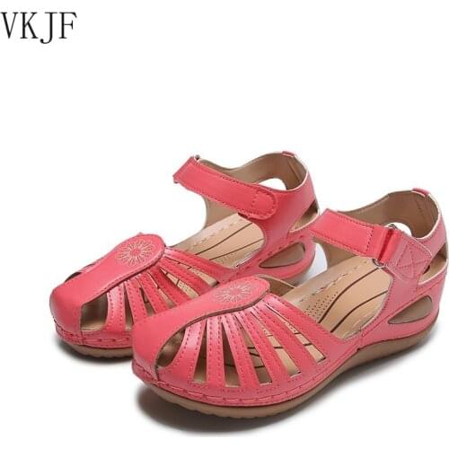 Women Sandals New Summer Shoes Woman Plus Heels Sandals for Wedges Chaussure Femme Casual Gladiator Platform Shoes