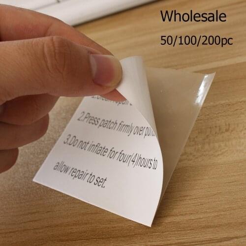 TPU/Vinyl Waterproof Transparent Self Adhesive Sticker Cloth Patches Outdoor Tent Raincoat Jacket Inflatable Toy Repair Tape