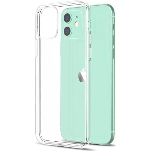 Ultra Thin Clear Silicone Phone Case For iPhone 11 Pro Max XR XS Max X 7 8 6 6S Plus SE Soft TPU Transparent Back Cover Coque