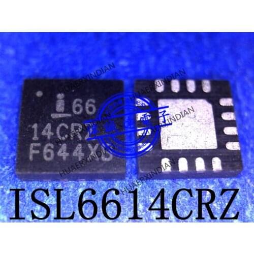 1Pieces New Original ISL6614CRZ-T 6614CRZ 14CRZ QFN16 In Stock Real Picture