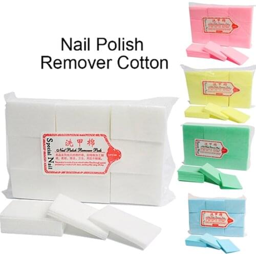 1Pack Lint-Free Wipes Napkins Manicure Pedicure Gel Tools Nail Cutton Pads Nail Polish Remover Gel Nail Wipes