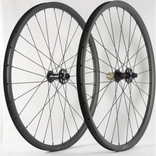 100% carbon wheels 29Inch 30mm Wide Hookless Mountain bike 29" MTB bicycle wheelset Thrux Alxe 25mm Depth