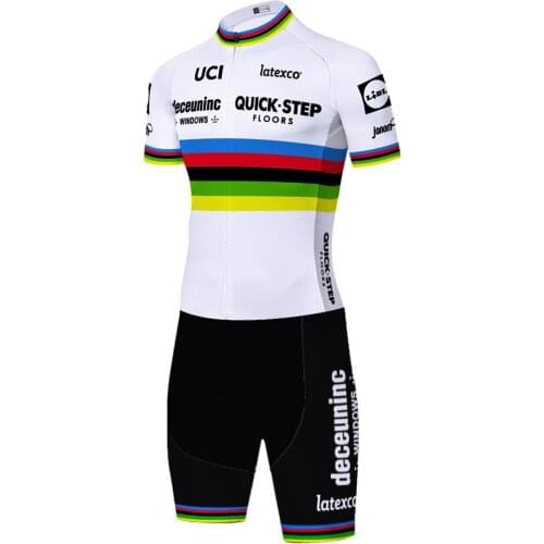 01 quick step team maillot velo homme quick dry cycling skinsuit 20D bicycle jumpsuit for men triathlon suits