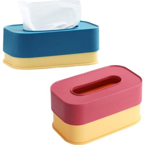 68UE Stretchable Napkin Holder Creative Tissue Box Container Desktop Decoration Office Home Car Paper Dispenser Storage