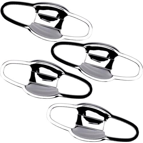 8pcs/Set ABS Car Door Handle Bowl Insert Cup Cover Trim Molding Decor Fit for Toyota RAV4 2013 2014 2015 2016 2017 2018