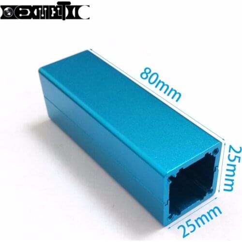 Aluminum project box splitted enclosure 25X25X80mmDIY electronics enclosure NEW wholesale