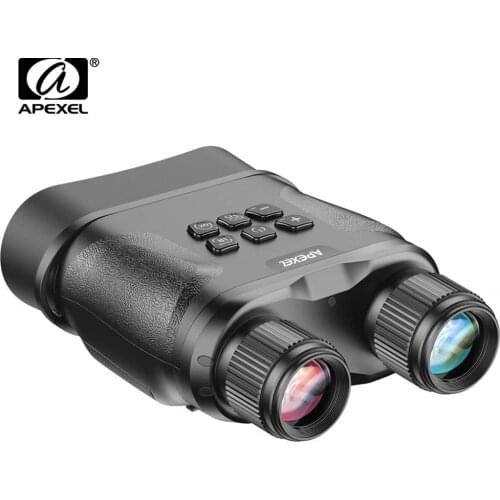 APEXEL Digital Night Vision Binoculars for Complete Darkness GlassOwl Infrared Night Vision Goggles for Hunting Surveillance