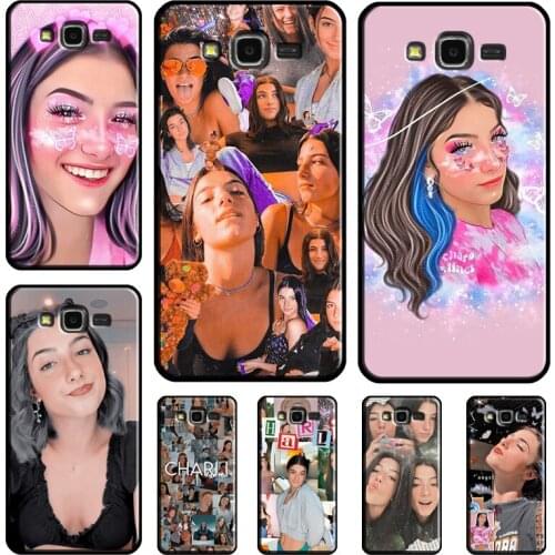 Charli DAmelio D'Amelio Case For Samsung Galaxy J5 J7 J1 J3 2016 A5 A3 2017 J4 J6 J8 A7 A9 A6 A8 Plus 2018 Cover