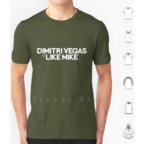 Dimitri Vegas & Like Mike T Shirt Cotton Men DIY Print Dimitri Vegas Like Mike Belgian Dj Music Record Producer Rapper