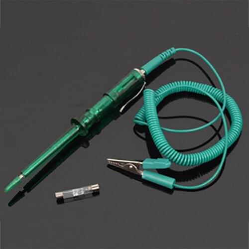 Car Circuit Tester Probe Automotive Truck Tester Voltage Circuit 6V 12V 24V Auto Gauge Test Pen Tool With Light Emitting Diode