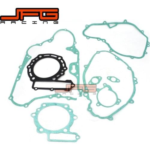 Motorcycle Complete Engine Cylinder Cover Overhaul Pad Gasket Set For Kawasaki KLR650 KLR 650 1987-2007