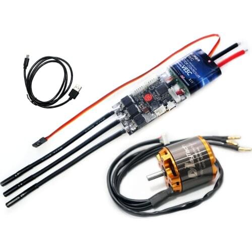 Maytech 5055 220kvbrushless electric motor and super esc based on vesc controler for hoverboard prices (2pcs 10% OFF)