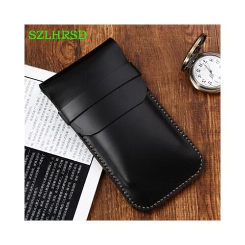 New for Blackview BV6800 Pro case protective phone cover Genuine Leather straight insert bag liner bag All-inclusive anti-fall
