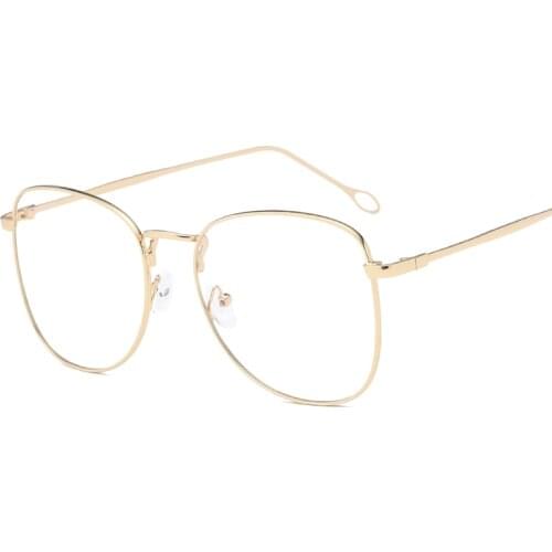Anti Blue Light Cat Eye Glasses Frames Women Brand Designer Clear Optical Spectacles Fashion Computer Eyeglasses for Women Men